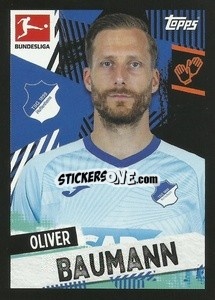 Sticker Oliver Baumann - German Football Bundesliga 2021-2022
 - Topps