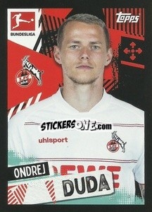 Sticker Ondrej Duda - German Football Bundesliga 2021-2022
 - Topps