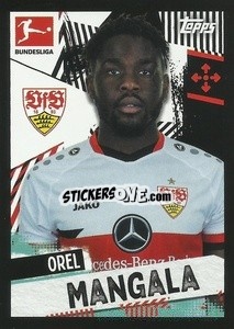 Sticker Orel Mangala - German Football Bundesliga 2021-2022
 - Topps