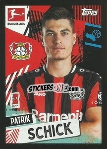 Sticker Patrik Schick - German Football Bundesliga 2021-2022
 - Topps