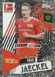 Sticker Paul Jaeckel - German Football Bundesliga 2021-2022
 - Topps