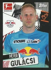Sticker Peter Gulacsi - German Football Bundesliga 2021-2022
 - Topps