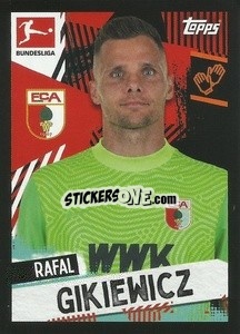 Sticker Rafal Gikiewicz - German Football Bundesliga 2021-2022
 - Topps
