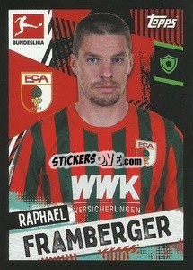 Cromo Raphael Framberger - German Football Bundesliga 2021-2022
 - Topps