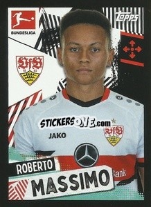 Sticker Roberto Massimo - German Football Bundesliga 2021-2022
 - Topps