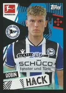 Cromo Robin Hack - German Football Bundesliga 2021-2022
 - Topps