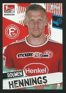 Figurina Rouwen Hennings (Fortuna Düsseldorf) - German Football Bundesliga 2021-2022
 - Topps