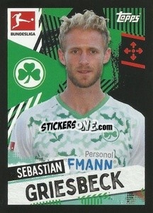 Sticker Sebastian Griesbeck - German Football Bundesliga 2021-2022
 - Topps