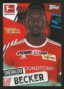 Sticker Sheraldo Becker - German Football Bundesliga 2021-2022
 - Topps