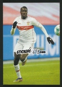 Sticker Silas Katompa Mvumpa (VfB Stuttgart) - Die-cut - German Football Bundesliga 2021-2022
 - Topps