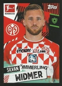 Sticker Silvan Widmer - German Football Bundesliga 2021-2022
 - Topps