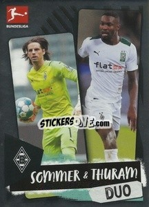 Sticker Siommer / Thuram - German Football Bundesliga 2021-2022
 - Topps