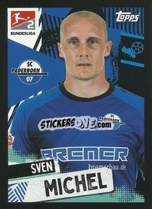 Figurina Sven Michel (SC Paderborn 07) - German Football Bundesliga 2021-2022
 - Topps
