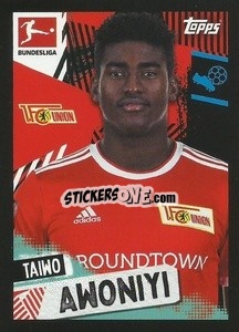 Cromo Taiwo Awoniyi - German Football Bundesliga 2021-2022
 - Topps