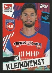Sticker Tim Kleindienst (1.Fc Heidenheim) - German Football Bundesliga 2021-2022
 - Topps