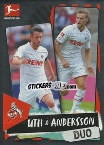 Sticker Uth & Andersson - German Football Bundesliga 2021-2022
 - Topps