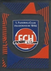 Cromo Wappen (1.FC Heidenheim) - German Football Bundesliga 2021-2022
 - Topps