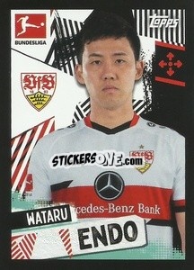 Sticker Wataru Endo - German Football Bundesliga 2021-2022
 - Topps