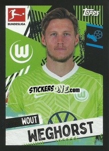 Sticker Wout Weghorst - German Football Bundesliga 2021-2022
 - Topps