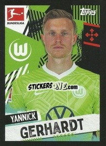 Sticker Yannick Gerhardt - German Football Bundesliga 2021-2022
 - Topps