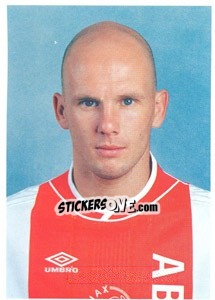 Sticker Jan van Halst (Portrait) - Ajax 1999-2000 - Panini