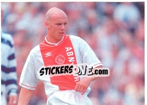 Sticker Jan van Halst (In game - foto 2 - part 1/2) - Ajax 1999-2000 - Panini