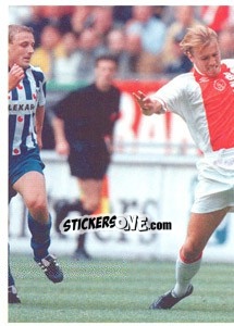 Figurina Richard Witschge (In game - foto 1 - part 1/2) - Ajax 1999-2000 n. 43 - Panini