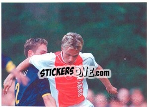 Figurina Jesper Gronkjaer (In game - foto 1 - part 1/2) - Ajax 1999-2000 - Panini