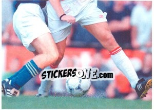 Sticker Jesper Gronkjaer (In game - foto 1 - part 2/2) - Ajax 1999-2000 - Panini