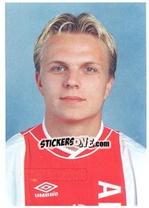 Sticker Jesper Gronkjaer (Portrait) - Ajax 1999-2000 - Panini