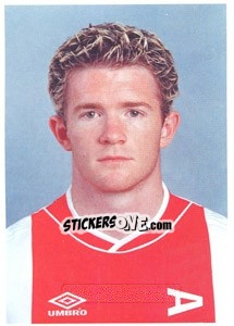 Sticker John O'Brien (Portrait) - Ajax 1999-2000 - Panini