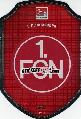 Figurina 1.FC Nürnberg - German Fussball Bundesliga 2021-2022. Match Attax Extra
 - Topps