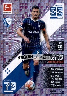 Sticker Anthony Losilla - German Fussball Bundesliga 2021-2022. Match Attax Extra
 - Topps