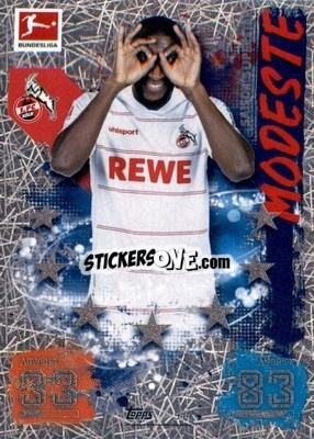 Sticker Anthony Modeste - German Fussball Bundesliga 2021-2022. Match Attax Extra
 n. 544 - Topps