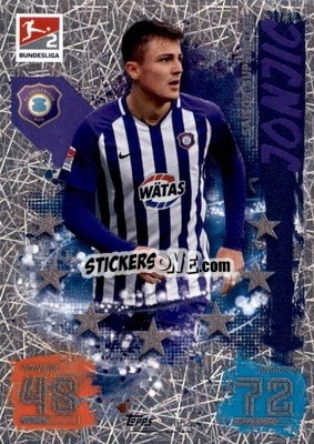 Sticker Antonio Jonjic - German Fussball Bundesliga 2021-2022. Match Attax Extra
 - Topps