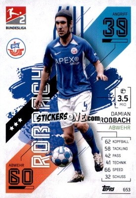 Sticker Damian Roßbach - German Fussball Bundesliga 2021-2022. Match Attax Extra
 - Topps