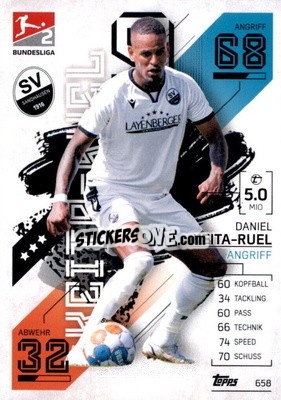 Sticker Daniel Keita-Ruel - German Fussball Bundesliga 2021-2022. Match Attax Extra
 - Topps