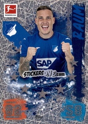 Sticker David Raum - German Fussball Bundesliga 2021-2022. Match Attax Extra
 - Topps