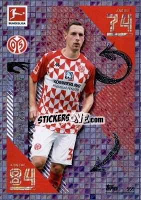 Sticker Dominik Kohr - German Fussball Bundesliga 2021-2022. Match Attax Extra
 n. 569 - Topps