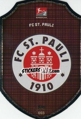 Sticker FC St. Pauli - German Fussball Bundesliga 2021-2022. Match Attax Extra
 n. 693 - Topps