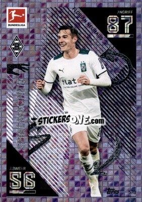 Sticker Florian Neuhaus - German Fussball Bundesliga 2021-2022. Match Attax Extra
 n. 578 - Topps