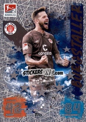 Sticker Guido Burgstaller - German Fussball Bundesliga 2021-2022. Match Attax Extra
 - Topps