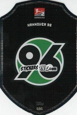 Sticker Hannover 96 - German Fussball Bundesliga 2021-2022. Match Attax Extra
 n. 686 - Topps