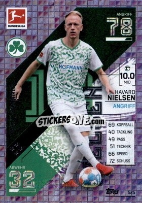 Sticker Havard Nielsen - German Fussball Bundesliga 2021-2022. Match Attax Extra
 - Topps