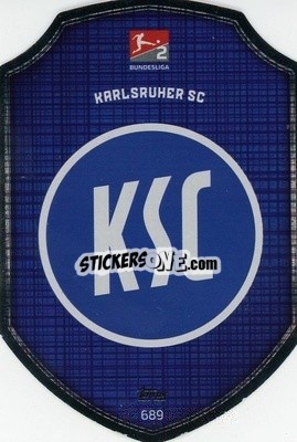 Sticker Karlsruher SC - German Fussball Bundesliga 2021-2022. Match Attax Extra
 - Topps