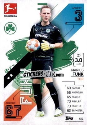 Sticker Marius Funk