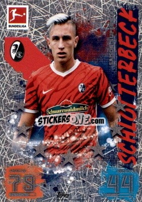 Sticker Nico Schlotterbeck - German Fussball Bundesliga 2021-2022. Match Attax Extra
 n. 517 - Topps