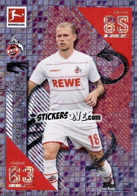 Sticker Ondrej Duda - German Fussball Bundesliga 2021-2022. Match Attax Extra
 n. 542 - Topps