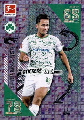 Cromo Paul Seguin - German Fussball Bundesliga 2021-2022. Match Attax Extra
 - Topps