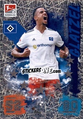 Cromo Robert Glatzel - German Fussball Bundesliga 2021-2022. Match Attax Extra
 - Topps